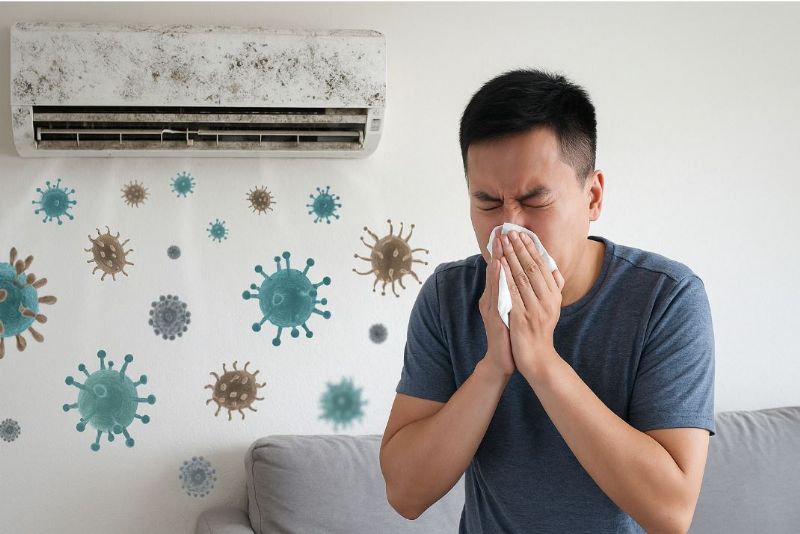 不清洗冷氣可能會造成的疾病：你不可忽視的健康警訊